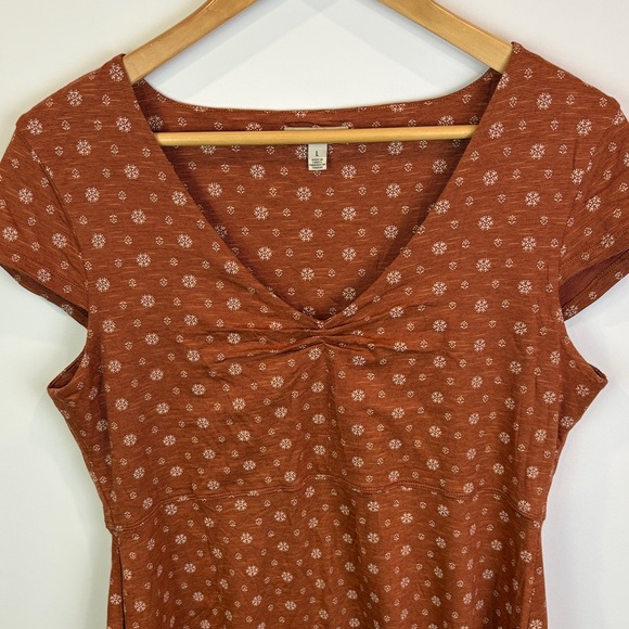 Toad&Co Rust coloured Dress size L - Picture 4 of 7
